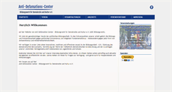 Desktop Screenshot of adc-bildungswerk.de